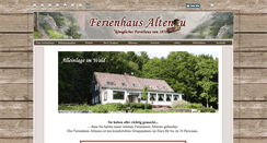 Desktop Screenshot of ferienhaus-altenau.de